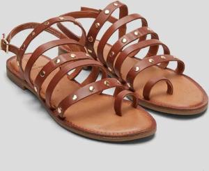 Riemchen-Sandalen aus Echtleder
