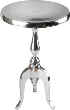 riess-ambiente Beistelltisch SAVOY 55cm silber, Metall · rund · Couchtisch · Orientalischer Stil