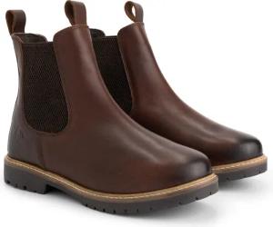 Ringsaker Damen - Chelsea boots - Wolle gefüttert - Braun