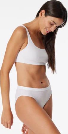 Rio-Slip Doppelripp Organic Cotton weiss - Pure Rib 42