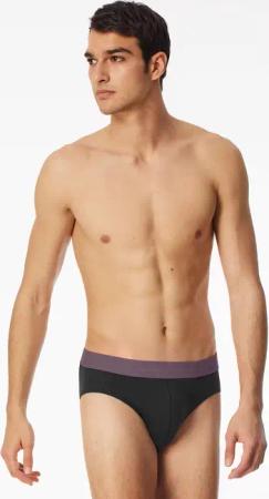 Rio-Slips 3er-Pack Organic Cotton Webgummibund mehrfarbig - 95/5 4