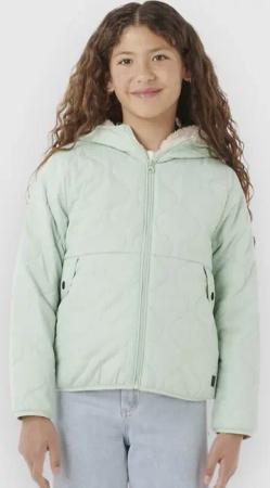 Rip Curl Anoeta Quilted Kids Jacke light moss
