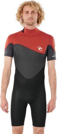 Rip Curl - Omega 1,5 mm Kurzarm Neoprenanzug Herren maroon