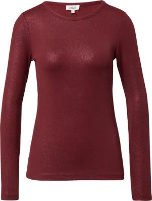 Ripp-Shirt mit Glitzer-Effekt