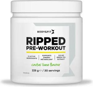 Ripped Pre-Workout Kaktus & Limette 225 gramm (30 Portionen)