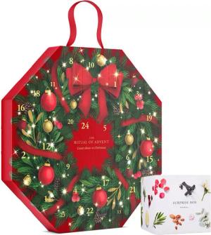 Rituals Adventskalender Rituals Adventskalender Classic 2025 + Überraschungs-Geschenkset (25-tlg), Classic Adventskranz-Kalender + Geschenkset Minis