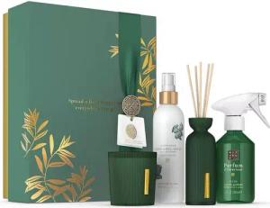 Rituals Pflege-Geschenkset Luxus-Pflegeset Limited Edition Jing Geschenkset L 2025, 4-tlg., 4-teiliges Pflegeset mit Duschschaum, Creme, Kerze & Duftstäbchen