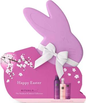 Rituals Pflege-Geschenkset Rituals Easter Giftset Cherry Blossom Limited Edition, 3-tlg., Oster-Geschenkset mit Sakura & Yozakura in Hasenbox