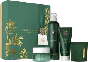 Rituals Pflege-Geschenkset Rituals The Ritual of Jing Medium Gift Set, 4-tlg., Pflegeset mit Duschschaum, Body Cream, Scrub & Duftkerze