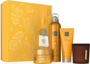 Rituals Pflege-Geschenkset Von Mehr 4 tlg: Creme 100 ml,Peeling 125 g,Duschgel 200 ml,Kerze 140 g