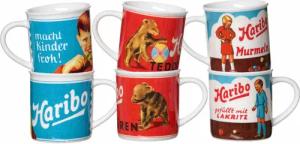 Ritzenhoff & Breker Becher Retro Haribo 380 ml 6er Set