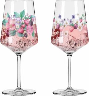 Ritzenhoff Cocktailglas Ritzenhoff Sommersonett Sprizz 2er-Set S. Eikler F25, Kristallglas