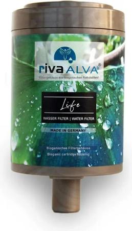 rivaALVA Wasserfilter Life Ersatzkartusche, Zubehör für rivaALVA Life, Wasserhahn