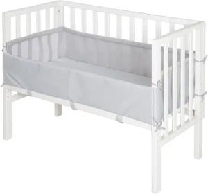 roba® Beistellbett 2 in 1 Bett, inkl. Matratze, Nestchen & Barriere