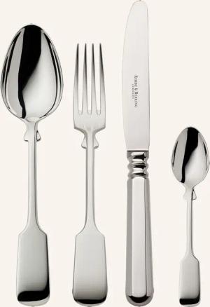 ROBBE & BERKING 4-tlg. Besteckset ALT-SPATEN (925 Sterlingsilber)