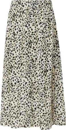 Rock aus Viskosemix mit Eingrifftaschen und Schlitz