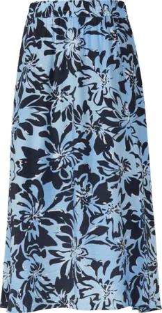 Rock aus Viskosemix mit Eingrifftaschen und Schlitz