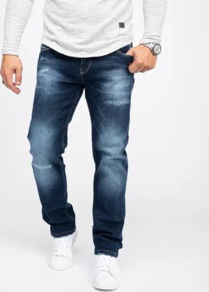 Rock Creek Jeans Regular Fit Used-Look