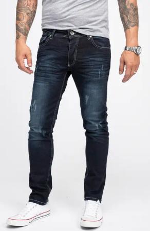 Rock Creek Jeans Slim Fit Used Look