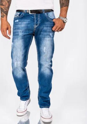 Rock Creek Jeans Straight-Cut