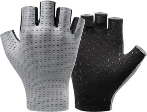 Rockbros atmungsaktive Fahrradhandschuhe, kurze Finger