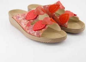 Rohde Schuhe - Soltau-40 Veloursleder (Rot, Gr. 43)