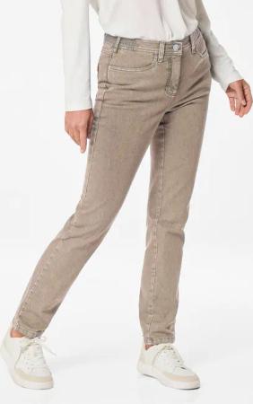 Röhrenjeans LOUISA COMFORT+ - beige - Gr. 265 von Goldner Fashion