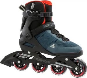 Rollerblade - Sirio 80 Inlineskates Herren orion blue spicy orange