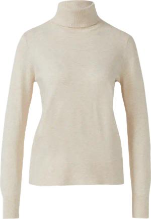 Rollkragenpullover aus Viskosemix