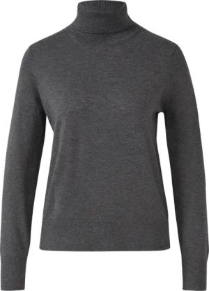 Rollkragenpullover aus Viskosemix