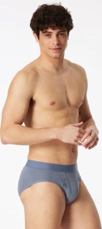 Rop-Slips Doppelpack blaugrau - Rib Essentials 4