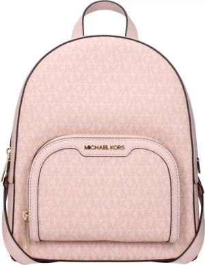 Rosa Stoff-Rucksack