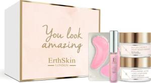 Rose Blossom Glow Lippenauffüllender Gloss + Rose Blossom Glow Hydro-Gel Augenpads + EGF Cell-Effect Nachtfeuchtigkeitscreme + Hyaluronsäure & Kollagen Tagescreme 50ml (Universelles Set)