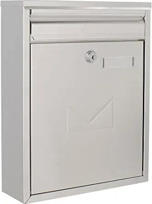 Rottner Edelstahl Briefkasten Como