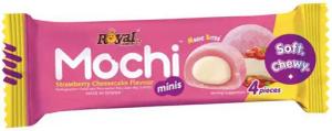 Royal Family Kuchen, Royal Family Mochi Strawberry Snack Riegel Soft Chewy verpackt 40g
