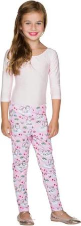 Rubie´s Kostüm Einhorn Theodor Leggings für Kinder, Einhorn-Leggings im Allover-Print