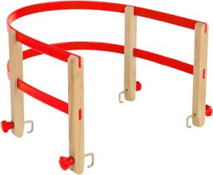 Rückenlehne Holzschlitten für Kinder Drewmax AD303