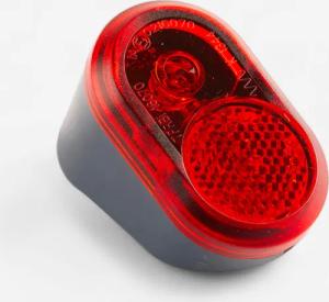 Rücklicht Citybike Dynamo LED Elops grau