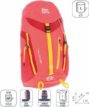 Rucksack elementerre talca 25 l