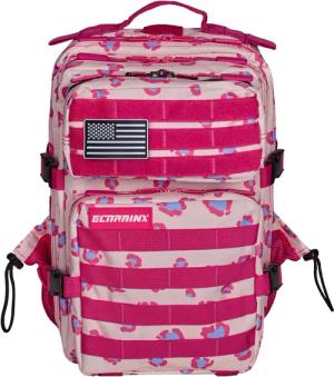 Rucksack Elitex Cream Leopard 25L Kabine Training Wasserdicht