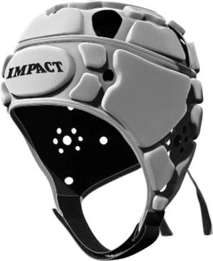 Rugbyhelm Impact Erwachsene Einfarbig Weiß