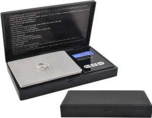 Ruhhy Feinwaage Präzisions-Taschenwaage: Feinwaage bis 500g, 0,1g Genauigkeit, (Digitale-Feinwaage-Set, 1x Digitale Feinwaage), Schmuckwaage mit LCD, TARA, 0,1 g Genauigkeit & Batterien