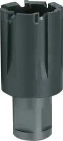 Ruko Kernbohrer Tecrona beschichtet mit Hartmetallschneiden und Weldonschaft (3/4") für Eisenbahnschienen. Ø 30 mm