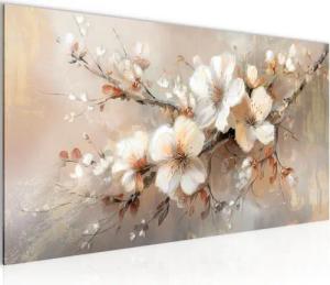 Runa Art XXL-Wandbild Blumen 100 x40 cm Bild Vlies Wohnzimmer Schlafzimmer Deko, Frühling