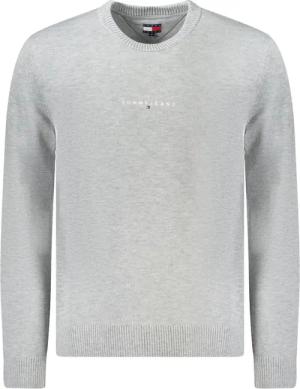 Rundhals-Pullover mit minimalistischem Logo