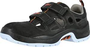 ruNNex® unisex S1 Sicherheitssandalen "5100" TeamStar schwarz Größe 37