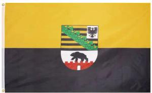 Sachsen-Anhalt MUWO "Deutschland" Flagge 90x150cm