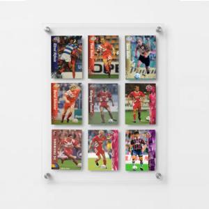 Safe-Album Rahmen Acryl Rahmen für Spielkarten : Nr. 5113 3 x 3 Karten