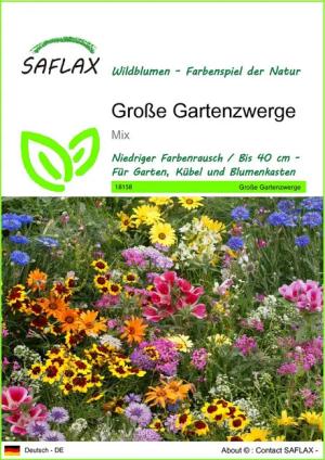 SAFLAX Blumensamen SAFLAX - Samen - Große Gartenzwerge
