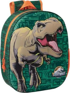 safta Kinderrucksack 3D Dinosaurier T-REX Kinder Rucksack 33 cm Kindergarten Dino, Tyrannosaurus